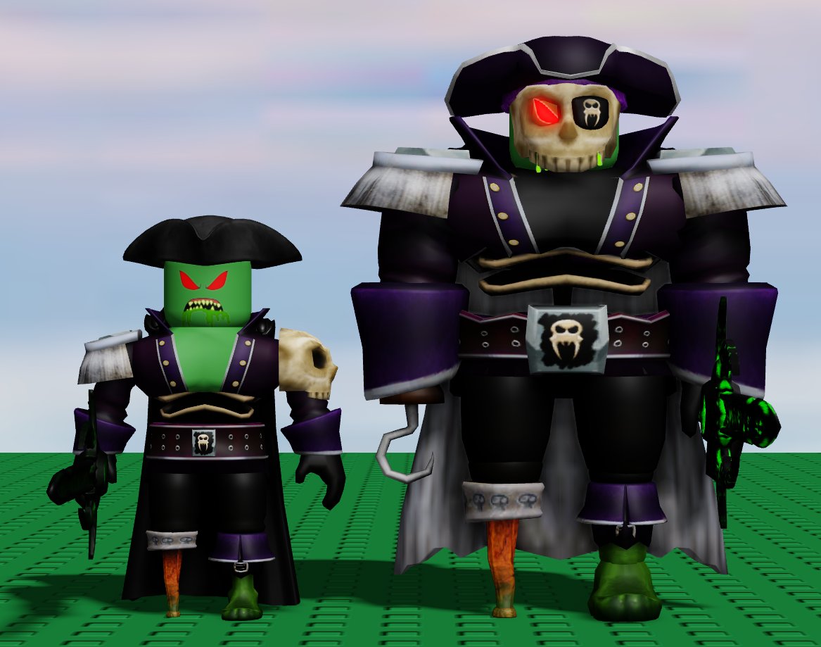 helloitsAndrei's tweet image. #Roblox #RobloxStudio #RobloxArt 
// decided to make another SAKTKIA51 killer

Dux Cadaver
my take on Captain Zombie