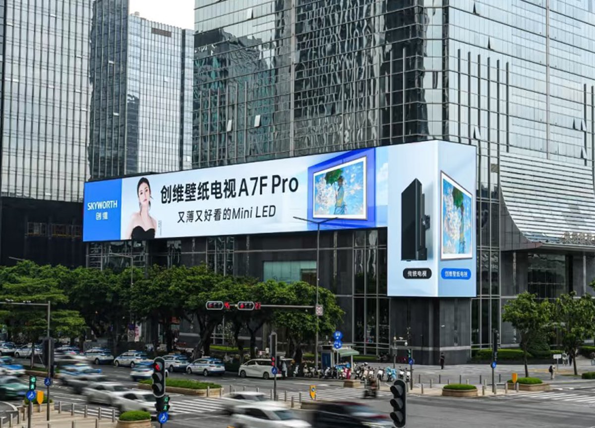 colorlightcloud's tweet image. #ColorlightCase: L-Shaped Outdoor LED Screen

📍 Resolution: 9460*2100 px
💡 Product: #Colorlight&apos;s X100 Pro x 1 &amp;amp; H10 Fix Transceiver x 3

Witness larger-than-life visuals with flawless clarity, engineered for the ultimate commercial display experience.

#Colorlight #ProjectCase
