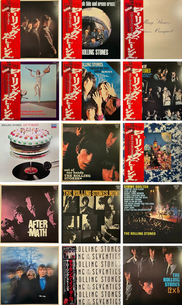 ココナッツディスク・ウェブストア更新しました。ドウゾヨロシクオネガイイタシマス [The Rolling Stones]  coconutsdisk.com/webstore/