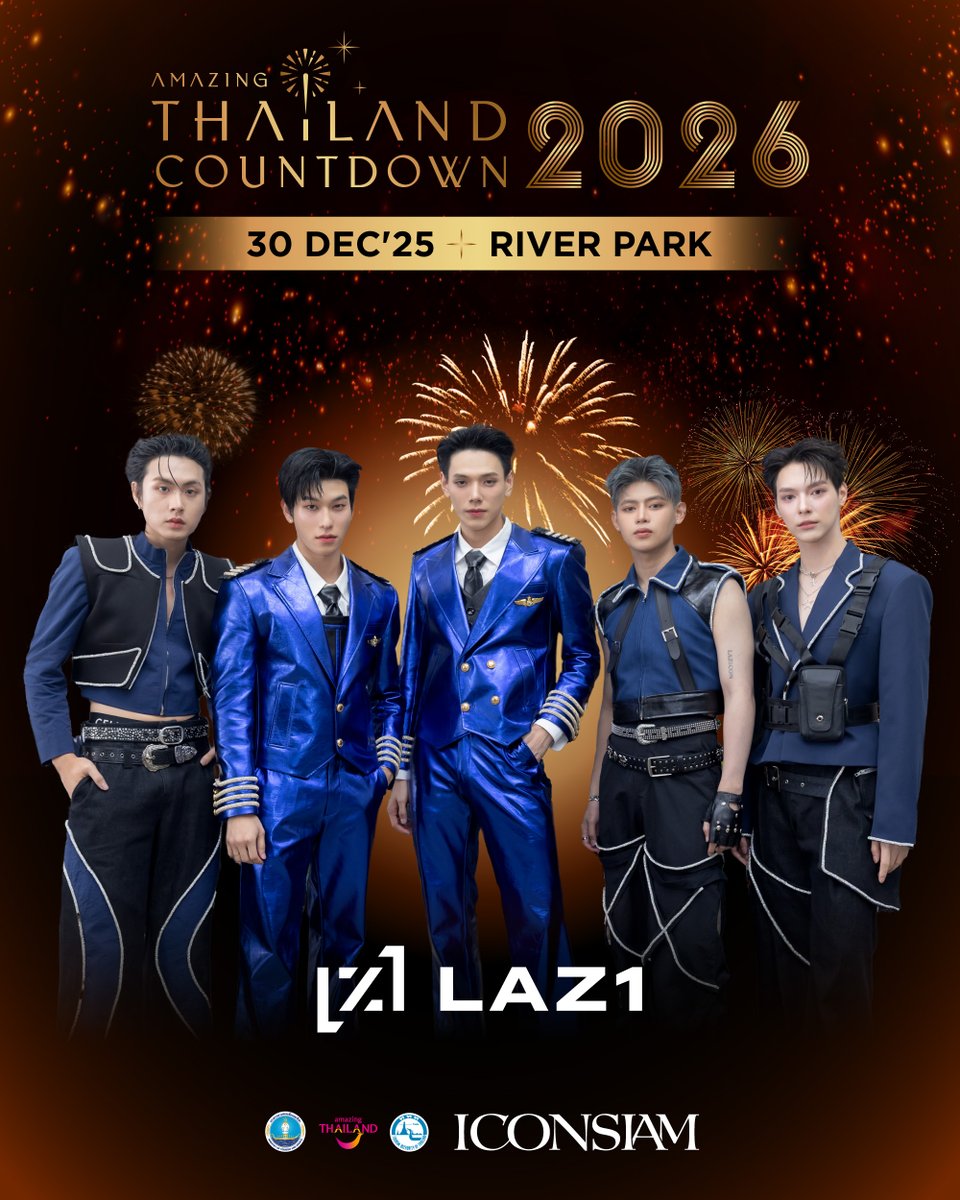 iconsiam's tweet image. ถ้าไม่ใช่พี่ไอคอนแล้วใครจะทำได้ 😎

30 ธันวาคมนี้ เตรียมพบกับ LAZ1 คัมแบค! ต้าห์อู๋ ออฟโรด ไดร์ม่อน เจลเลอร์ และเป็นต่อ พร้อมแล้วที่จะส่งท้ายปีเก่าในบรรยากาศสุดอลังการที่ไอคอนสยามไปกับชีแสงทุกคน!

🚩 Amazing Thailand Countdown 2026
📆 27–31 ธันวาคม 2568

#LAZ1…