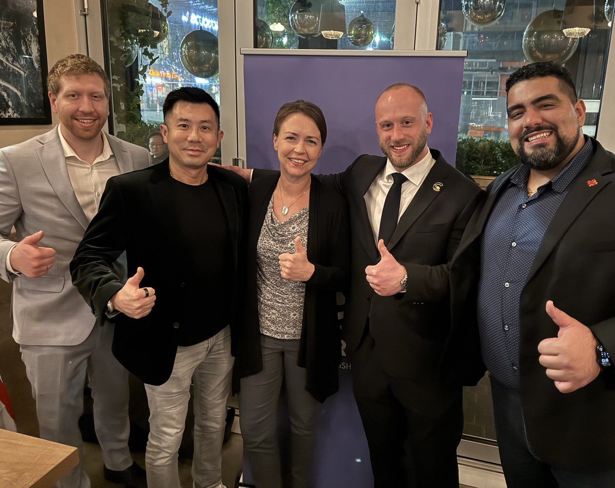 MauroAFrancis's tweet photo. SOLD OUT &amp; buzzing!

Tonight’s Burnaby North @Conservative_BC Christmas Party, featuring a powerful keynote from @NVanCaroline, showed the movement is ready for a clear vision and a stronger BC! https://t.co/kefcLhn6K6