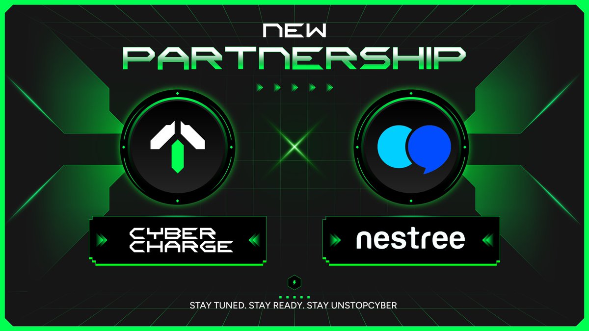 CyberChargeWeb3's tweet image. 🤝 [STRATEGIC PARTNERSHIP ANNOUNCEMENT]

We&apos;re excited to join forces with @Nestree — empowering users to explore the world of Web3 through simple, browser-based access and all-in-one insights. Designed for beginners, our platform makes Web3 easy to navigate while fostering a…
