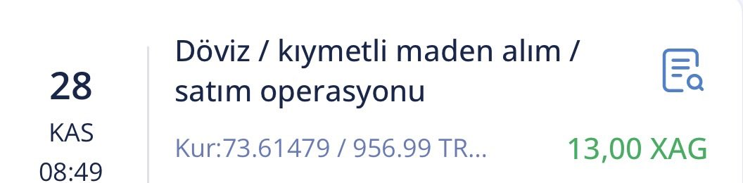 Güngümüşşş Dostlar, 
Haftalık cuma günü alımımızı yaptık. Bereketli olur inşallah. Gariban/fakir/halkın parası #gümüş ekledim. Kaydi olarak birikime devam. Sigara içme gümüş al sloganı devamm… miktar odaklı
Haftaya kral parası #altın alacağım gram gram biriktiriyorum. 💪 az çok