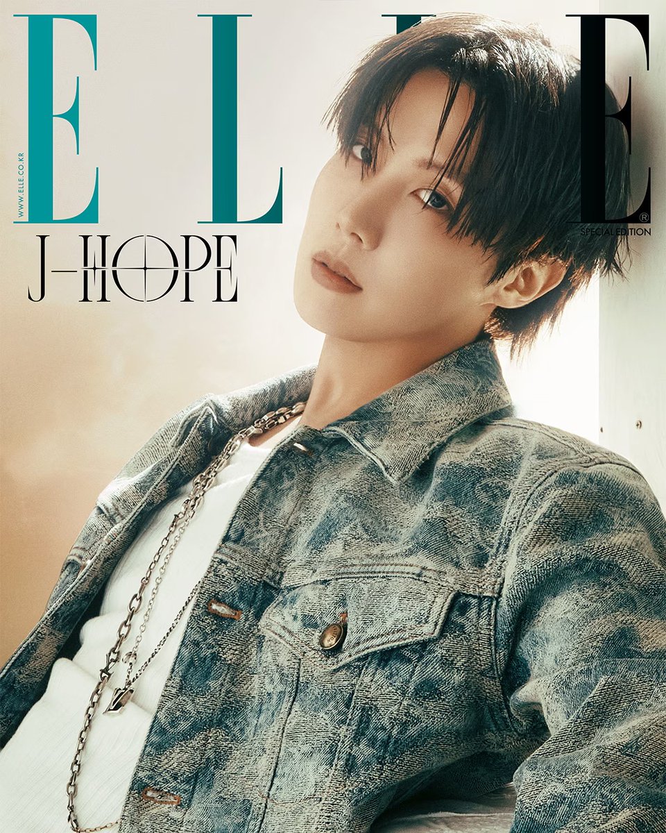 💜BTS💜 J-HOPEさんがELLE KOREA 12月号 Special Editionの表紙に