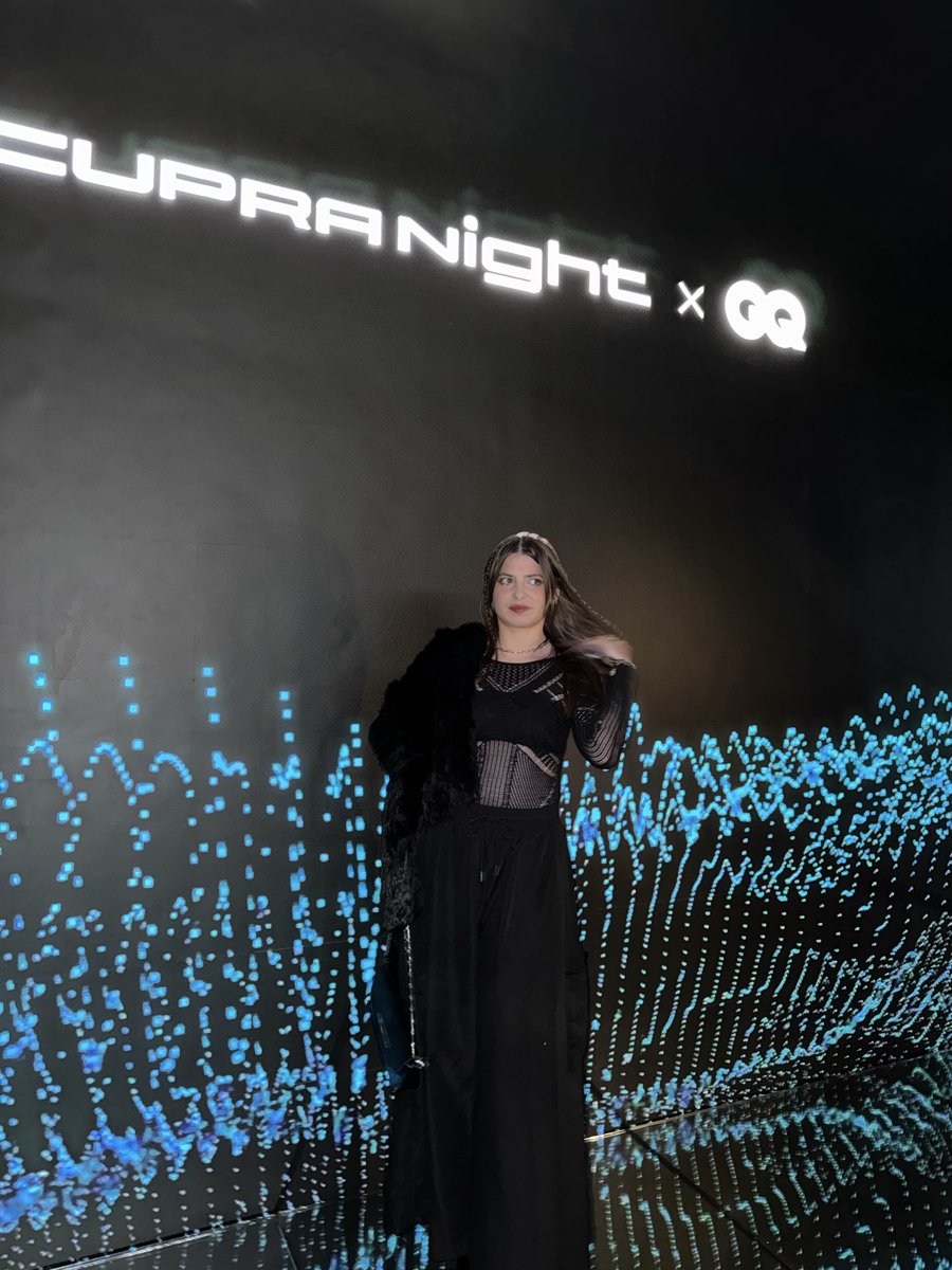 Noche de GQ y CUPRA… ✨