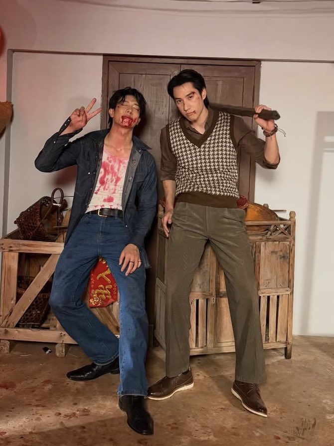 dearrAtom's tweet image. รูปคู่แรกที่พี่เกรทให้          รูปคู่แรกที่น้องไบร์ทให้