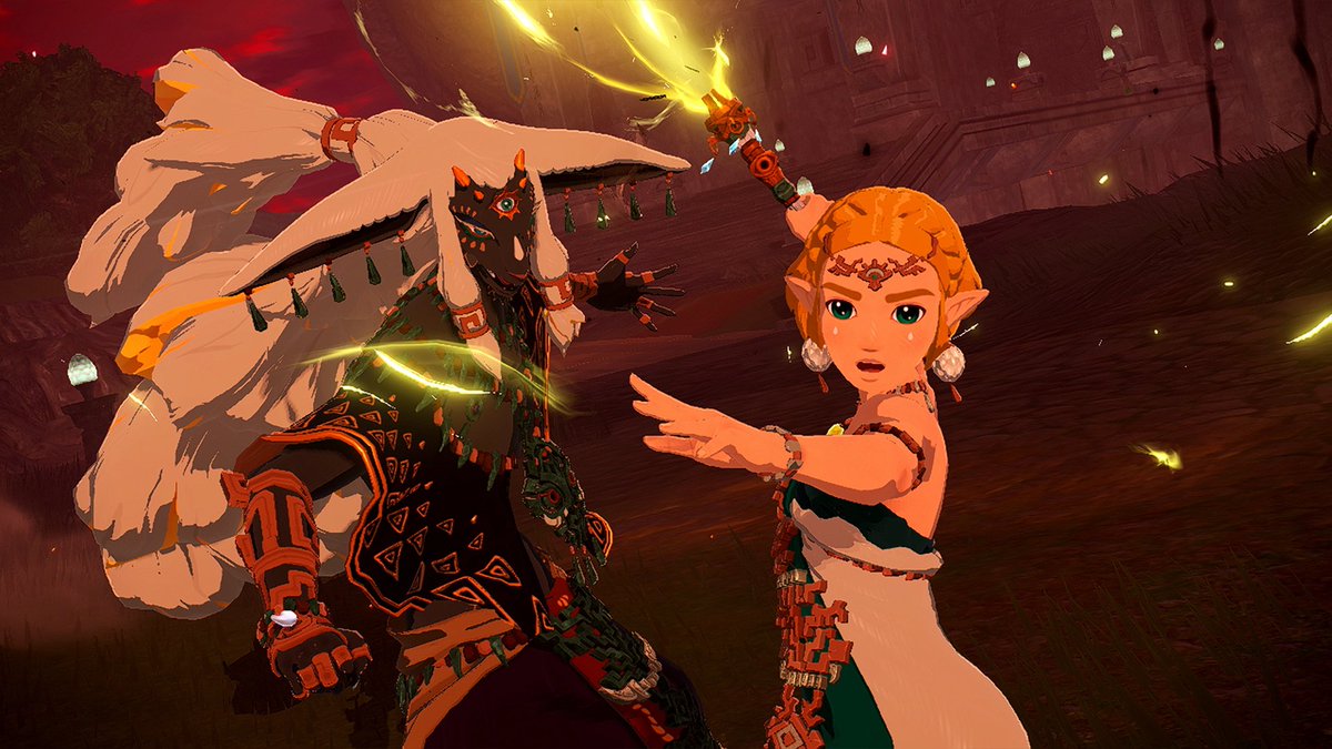 NintendoAmerica's tweet image. Everyone is serving. 😌

Team up with legendary heroes in #HyruleWarriors: Age of Imprisonment on #NintendoSwitch2.