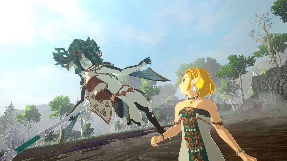 NintendoAmerica's tweet image. Everyone is serving. 😌

Team up with legendary heroes in #HyruleWarriors: Age of Imprisonment on #NintendoSwitch2.