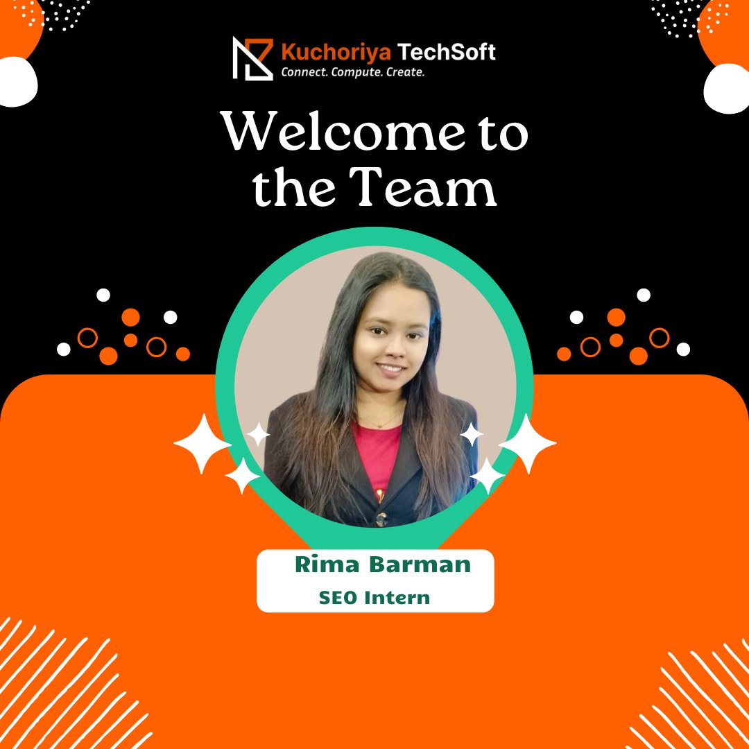 KuchoriyaSoft's tweet image. Thrilled to welcome Rima Barman as our new SEO Intern at @KuchoriyaSoft 

Excited for the energy and ideas she brings to our digital team.

Welcome aboard, Rima! 🌟
📧 info@kuchoriyatechsoft.com
🌐 kuchoriyatechsoft.com

#WelcomeAboard #KuchoriyaTechSoft