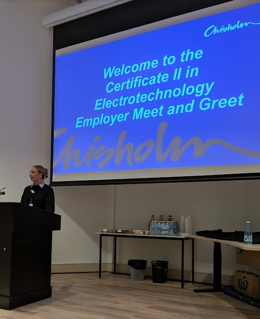 EZYAIR's tweet photo. 📷 Celebrating the Future of Electro-Technology! 📷
What an inspiring evening!

Dan from EZYAIR was thrilled to greet the graduating students of the Essential Workers of Electro-Technology program today! These students are the next wave of skilled tradespeople, and their dedication is truly commendable.

A massive thank you to Steve Steendam from Chisholm TAFE for driving this crucial program and helping to equip these graduates with essential skills for the future.

The event was made even better by the fantastic industry support, with Dan being joined by:
Taylor from MEGT
Matt from AIG
Elvis from EP Electrical

Congratulations to all the graduates! We can't wait to see what you achieve. 📷📷