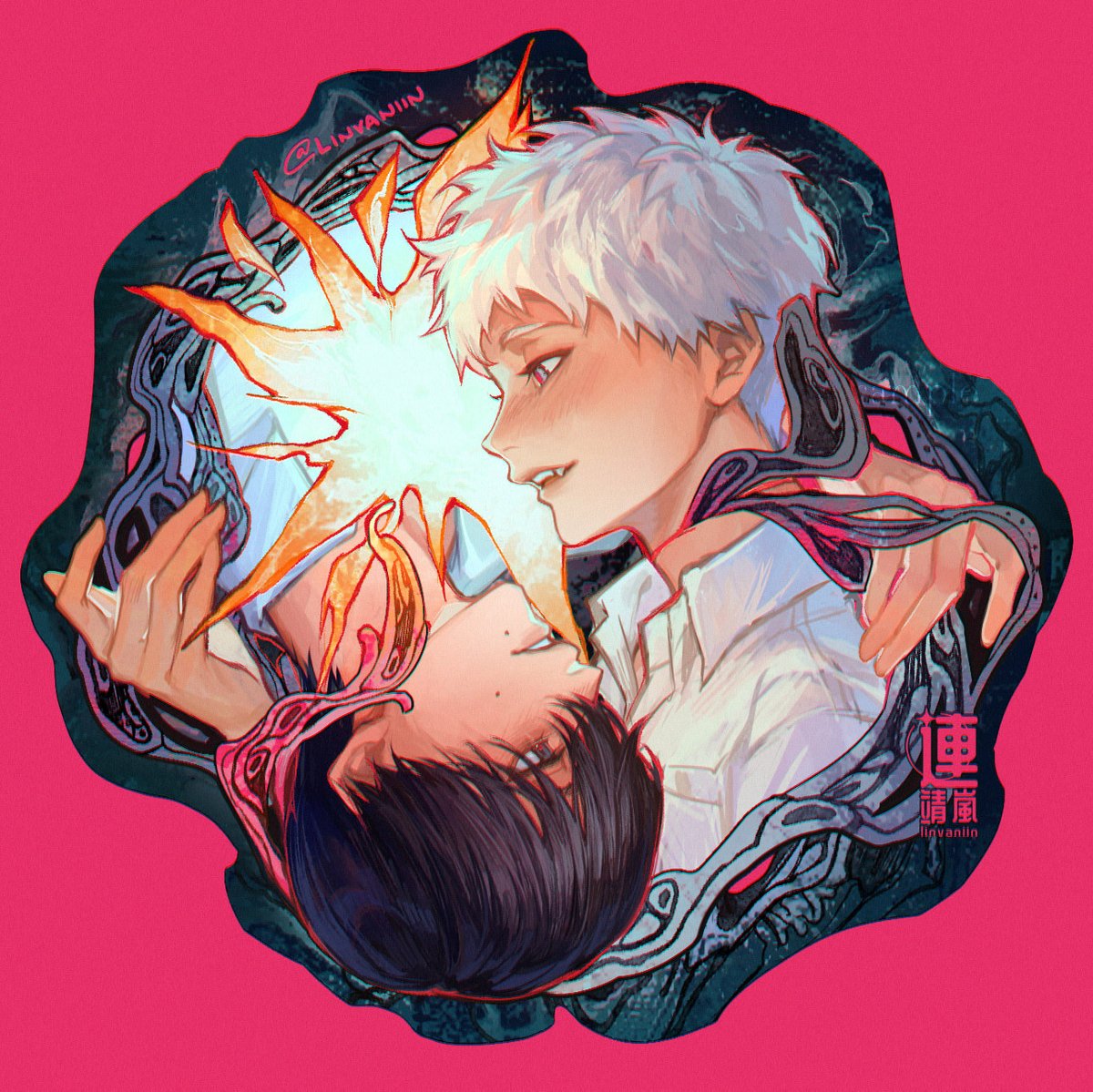 tshd reversible wooden 3D pin🩷
#光が死んだ夏 #thesummerhikarudied