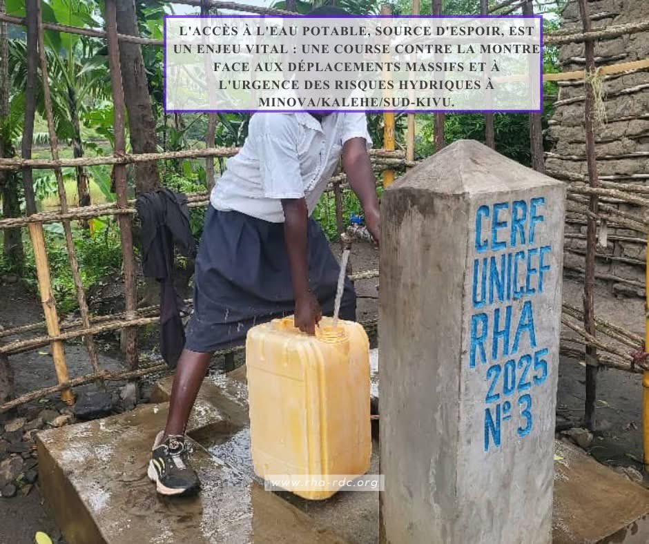 À #Minova (#Kalehe, #RDC), l'eau et l'hygiène sont un défi quotidien depuis la crise. Plus de 26 000 bénéficiaires, dont de nombreux enfants, ont reçu une aide d'urgence grâce au financement de <a href="/UNICEFDRC/">UNICEF en RDC</a>. Découvrez notre impact : lnkd.in/dJXDvaRq