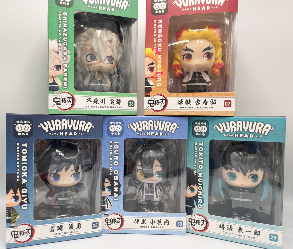 🌟 ゆらゆらヘッド 鬼滅の刃 稼働開始しております‼️ #鬼滅の刃 #おた