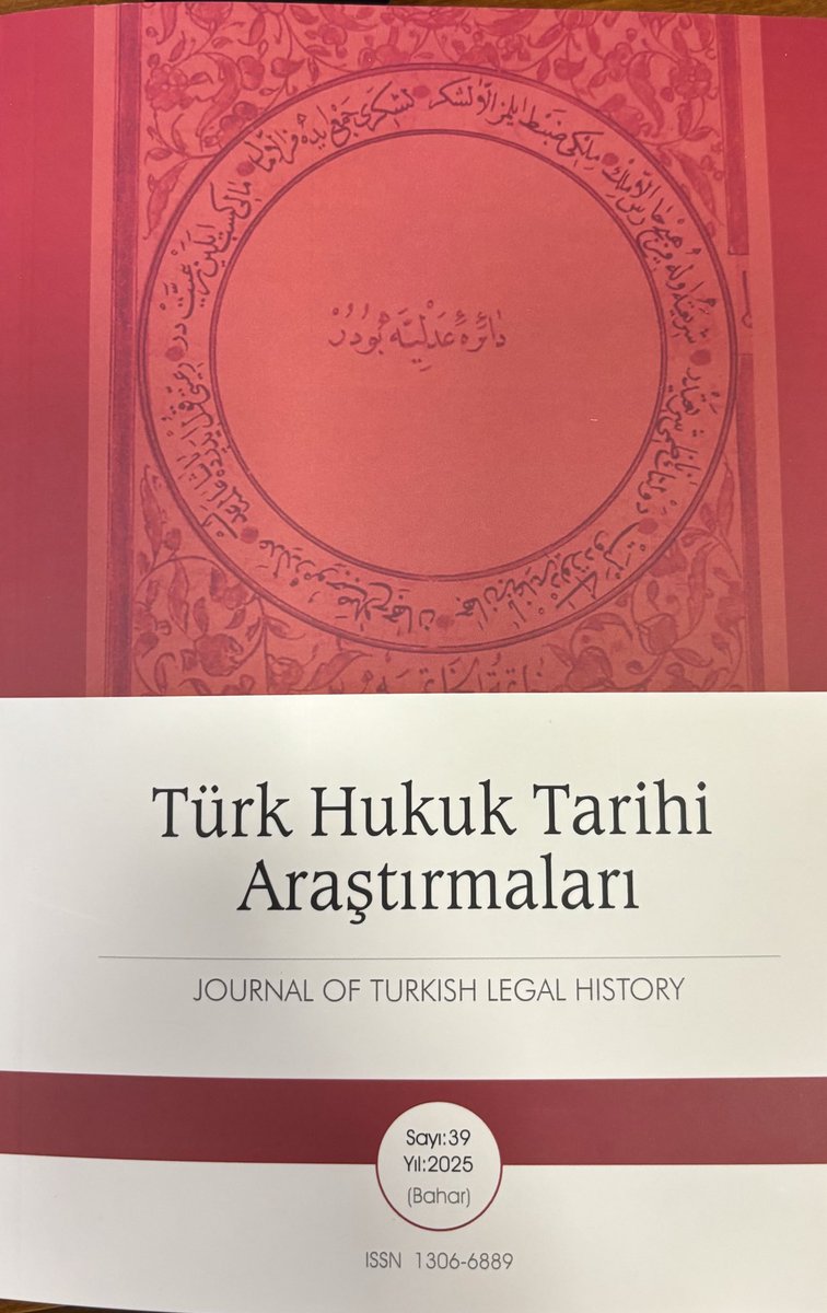 fethigedikli's tweet image. Alanında tek… 
Türk Hukuk Tarihi Araştırmaları dergisinin son çıkan iki sayısı…