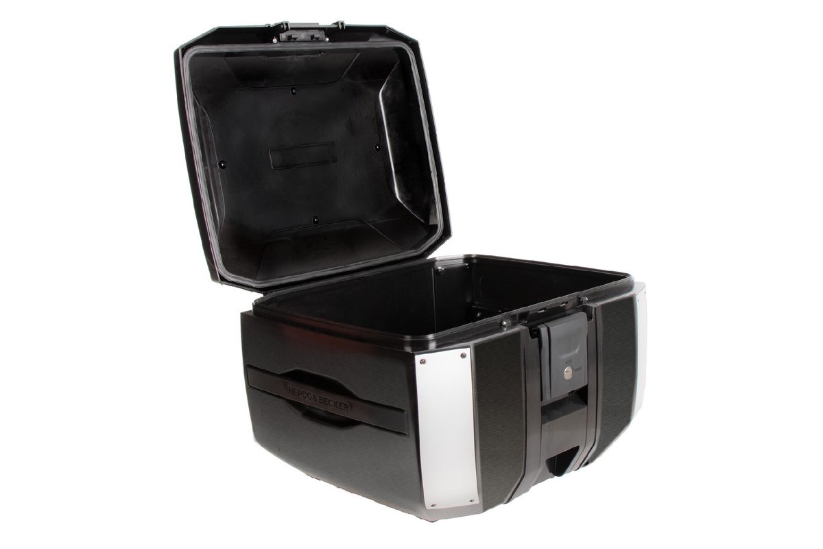 plot_touring's tweet image. ヘプコ＆ベッカー新製品！
11/4～9の期間で開催されたイタリアのEICMAショーにて発表された新製品のご紹介！
今回のご紹介はスマートラック専用のXコアトップケース(610297-0001/610297-0000)です👍…