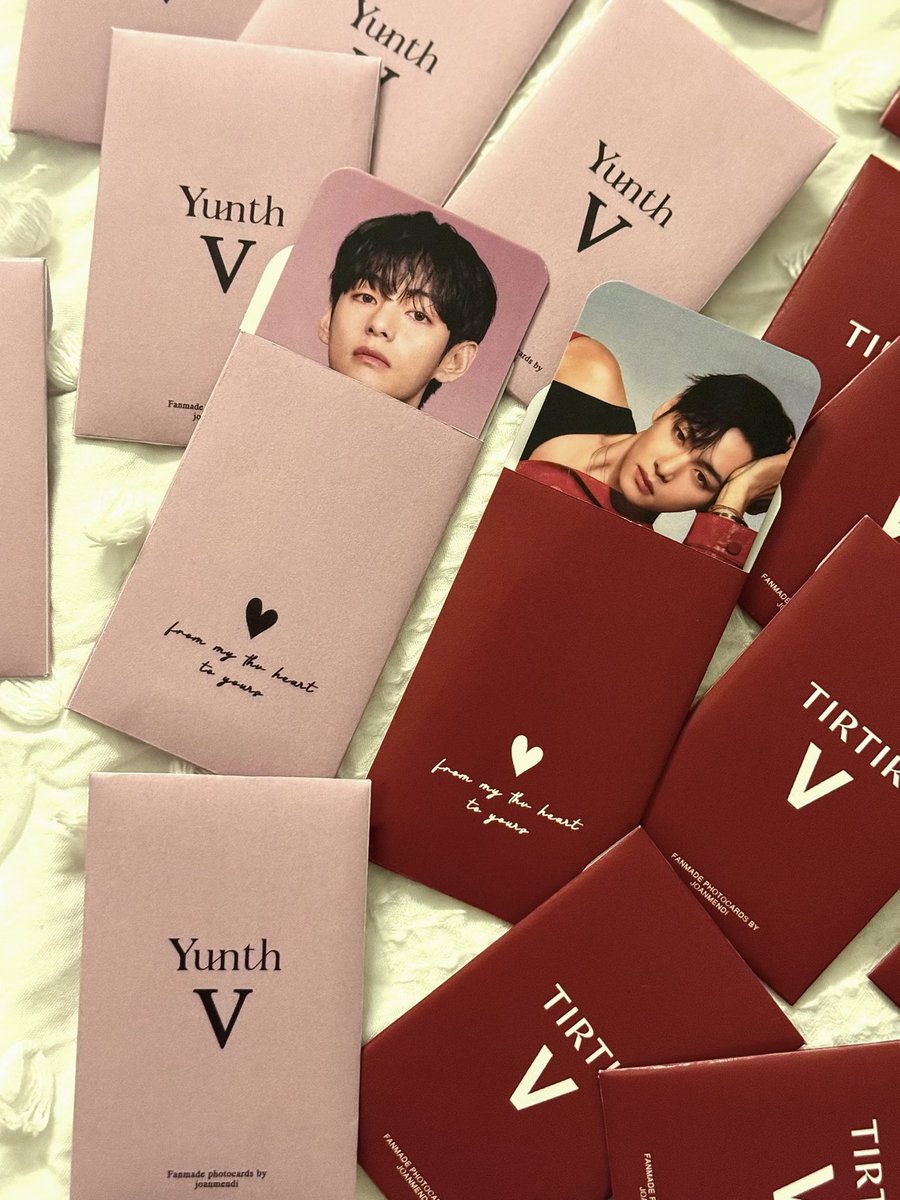 joanmendi3's tweet photo. Made these pretty set of Tirtir and Yunth photocards for myself and for friends ~ 🥰♥️ https://t.co/c776Yez2Uf