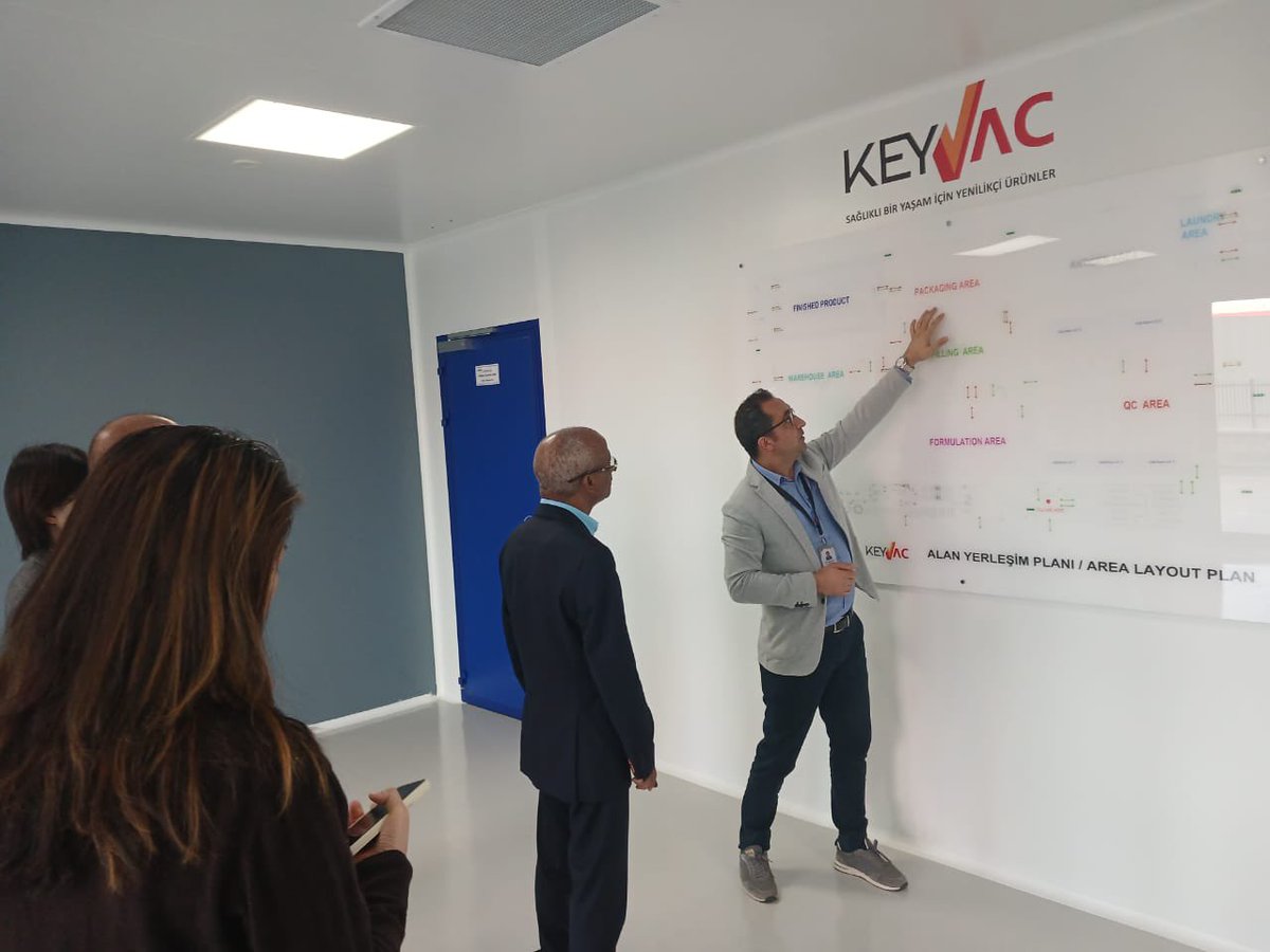 ETEmbassyANK's tweet image. 𝗛.𝗘. Ambassador Adem met with KeyVac Biopharmaceutical in Ankara. KeyVac expressed interest in partnerships, and the Ambassador highlighted Ethiopia’s pharma investment incentives and invited the company to explore opportunities.

#InvestEthiopia #Pharmaceutical