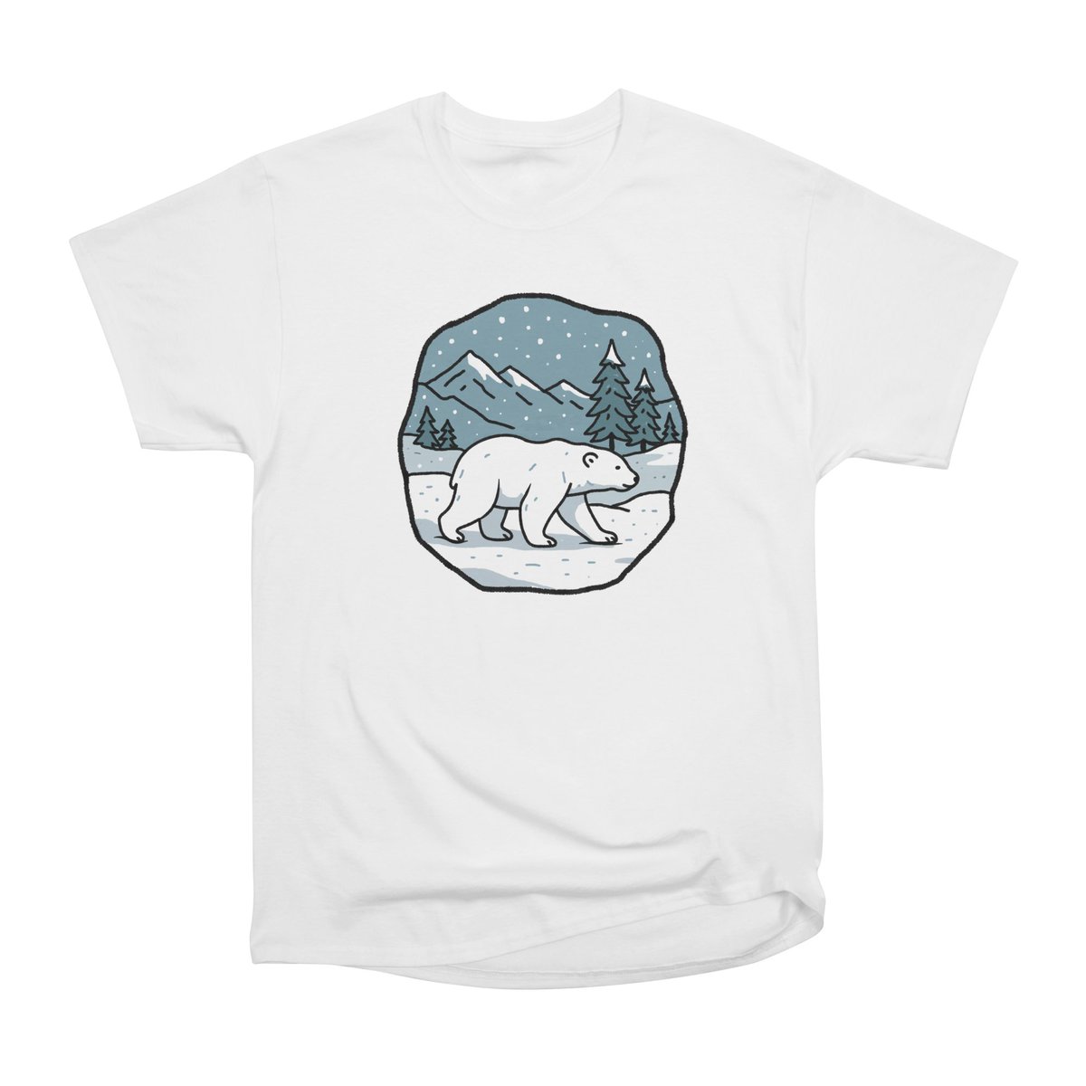 bhobieee's tweet image. Polar Bear Vibes --&amp;gt;&amp;gt; bobybertostudio.threadless.com/designs/polar-…
#polarbear #arcticbear #winterart #mountain #pinetrees #aesthetic #handdrawn #whitebear #snow #wildlife #nature #animals #wild #abstract #bear #wilderness #BlackFriday