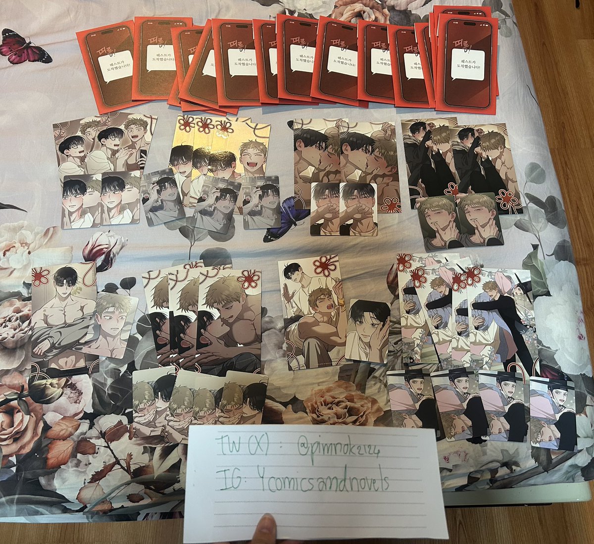 pimnok2124's tweet image. ขาย / wts
Quest round #เควสต์ด้ายแดง 
ชุดละ 199฿
📦ค่าส่ง (ไม่มีบวกเพิ่ม)📦
40฿ ส่งใส่ซอง
50฿ ส่งใส่กล่อง
#RedThreadQuestevent #RedThreadQuest #홍실퀘스트 #홍퀘 #ตลาดนัดมันฮวา #ตลาดนัดmanhwa #มันฮวาวาย #ตลาดนัดbl #ตลาดนัดวาย #ตลาดนัดyaoi #พรีเมี่ยมวาย