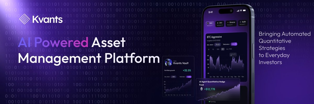 AyenHarry's tweet image. @KvantsAI is changing how people invest.
With AI-powered quantitative strategies, everyday investors can now access smart, automated asset management.
Experience the future of investing with Kvants ➝ app.kvants.ai

#AI #AIpowered #AssetManagement #KvantsAI