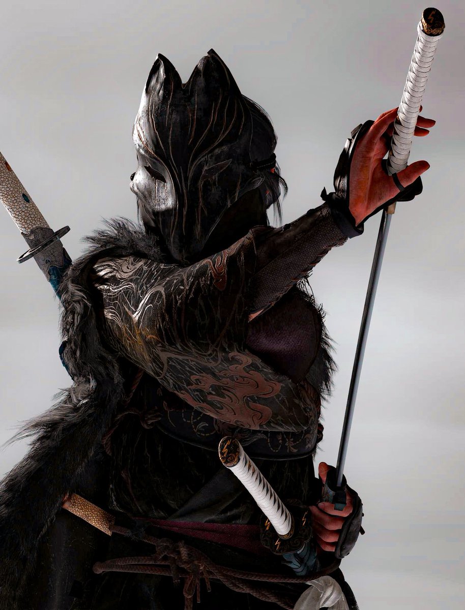Black Kitsune Atsu. One look = instant fear. 🦊⚔️🔥
<a href="/PlayStation/">PlayStation</a> <a href="/PlayStationIN/">PlayStation India</a> <a href="/SuckerPunchProd/">Sucker Punch Productions</a> 

#GhostOfYotei #VirtualPhotography #VPCommunity #InGamePhotography
#KitsuneArmor #SamuraiAesthetic #PlayStation #GamingShots #Atsu