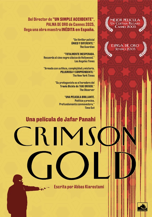 ESTRENOS 28/11/2025 
Crimson Gold
<a href="/SurtseyFilms/">Surtsey Films</a> 
youtube.com/watch?v=ZGys6J…