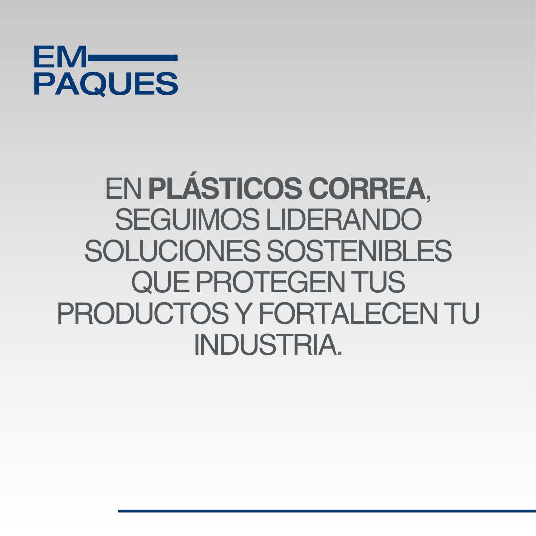 Plasticoscorrea's tweet image. Nuestro compromiso con la calidad y la innovación impulsa cada empaque que desarrollamos.

Conoce más plasticoscorrea.com/empaques-para-…

#EmpaquesSostenibles #PackagingSolutions #EmpaquesFlexibles #PackagingLatam