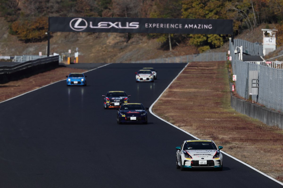 morio_racing's tweet photo. 今週末は、#GR86BRZCUP in 岡山
昨日から走行し、まずは体の慣れから始まり、セットアップ、ロングラン、アタック練習等をこなして、仕上がってきました！

今日の専有走行、B組の中では3番手タイム🥉
（総合タイムでは5番手）

今大会が今年最後のレース
明日はその予選
1周まとめてポール狙います！ https://t.co/OgxmQakf8E