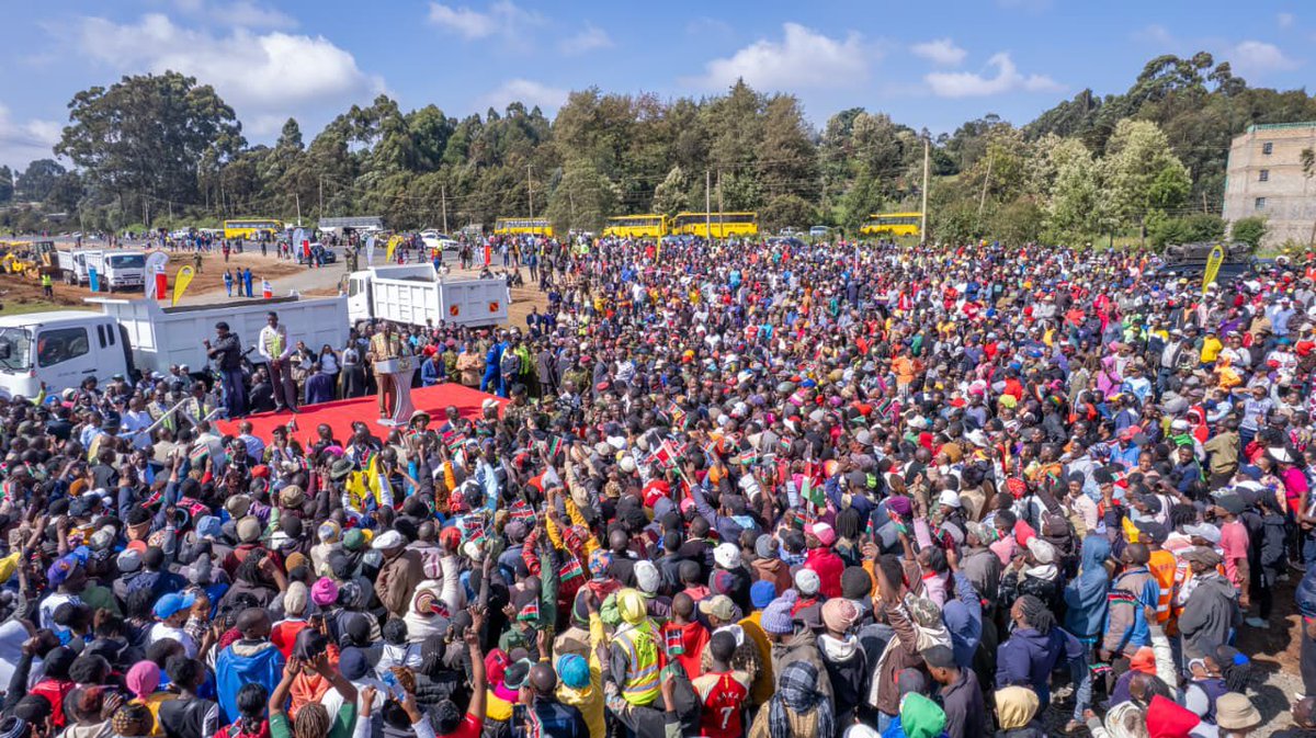 "Under this transformative project, the Rironi-Naivasha section will be expanded into a dual four-lane carriageway, and the Naivasha-Gilgil section will be upgraded into a dual six-lane carriageway to accommodate heavier traffic.-  President Ruto