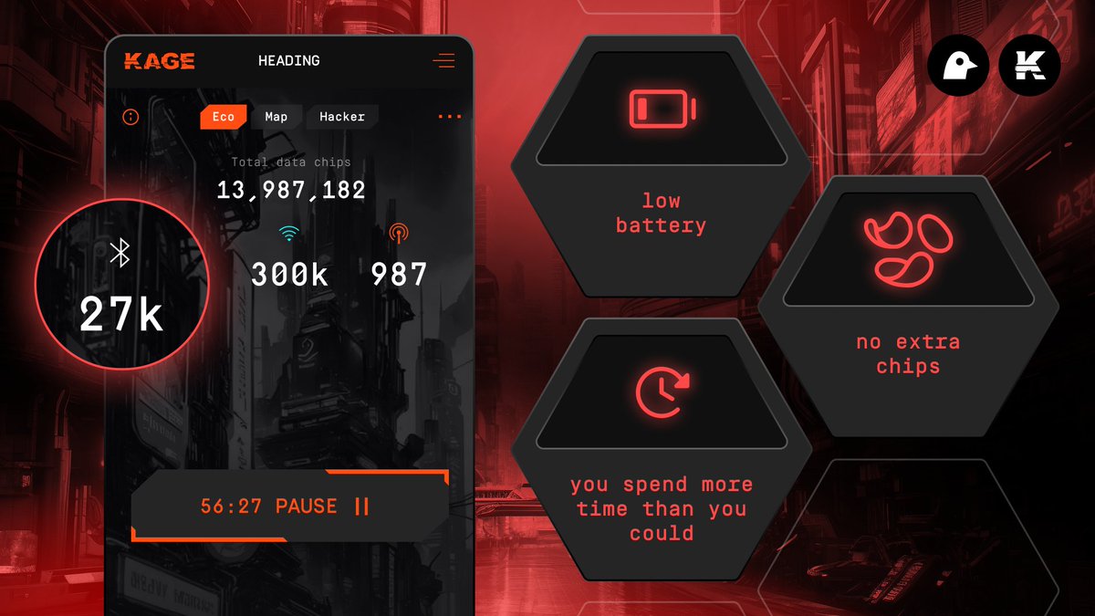 Some of you are still running the old Kage build with Bluetooth scanning. Time to move on. Bluetooth networks no longer give you any points, but that version keeps Bluetooth on all the time, quietly eating your battery while you think you are doing something useful.

Install the