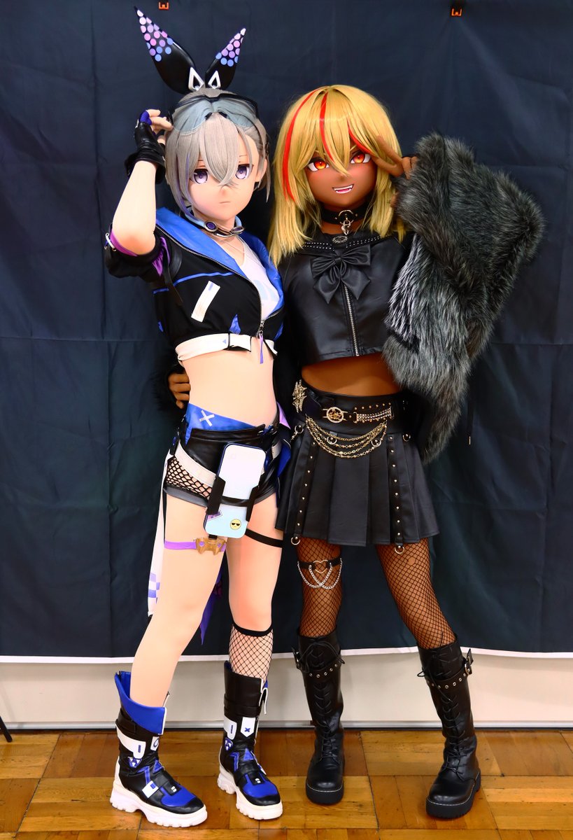 銀狼ちゃんだ🐺！！とてもえっちだね…😋💕

w/:<a href="/aaaTeay/">あちや</a> 
Photo:<a href="/0Golem/">golem</a> 
#kig_doll3