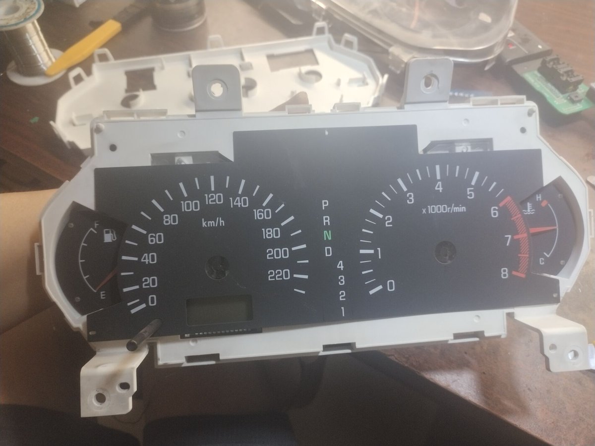 Mitsubishi Ryosen SW606222 2005Year 24C04 217787KM to 162020KM
Algrothim:
 Mileage * 10, displayed directly, with the highest digit at the end.