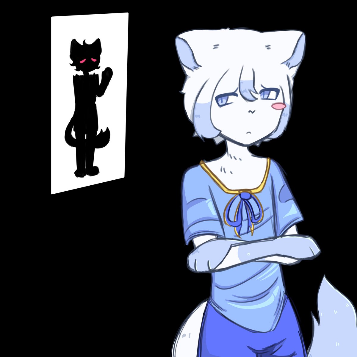 UziStalkerr's tweet image. #routine #selfish [behind] #yonkagor #yonkagorfanart