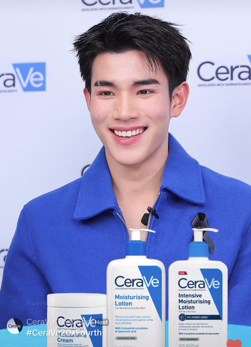 F4CS's tweet image. วันนี้ทรงงานหนักมาก งานสุดท้ายแล้ววว
ฝากไปมุงกันนน 💙💙💙

#CeraVe20xFourth