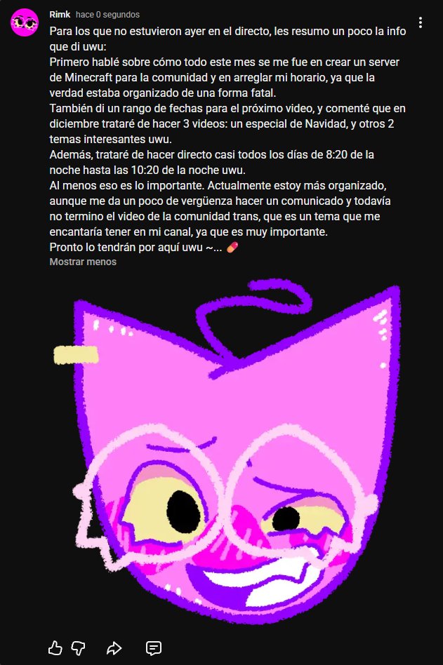 Rimk_z's tweet image. Para los que no estuvieron ayer en el directo, les resumo un poco la info que di uwu ~... 💊
