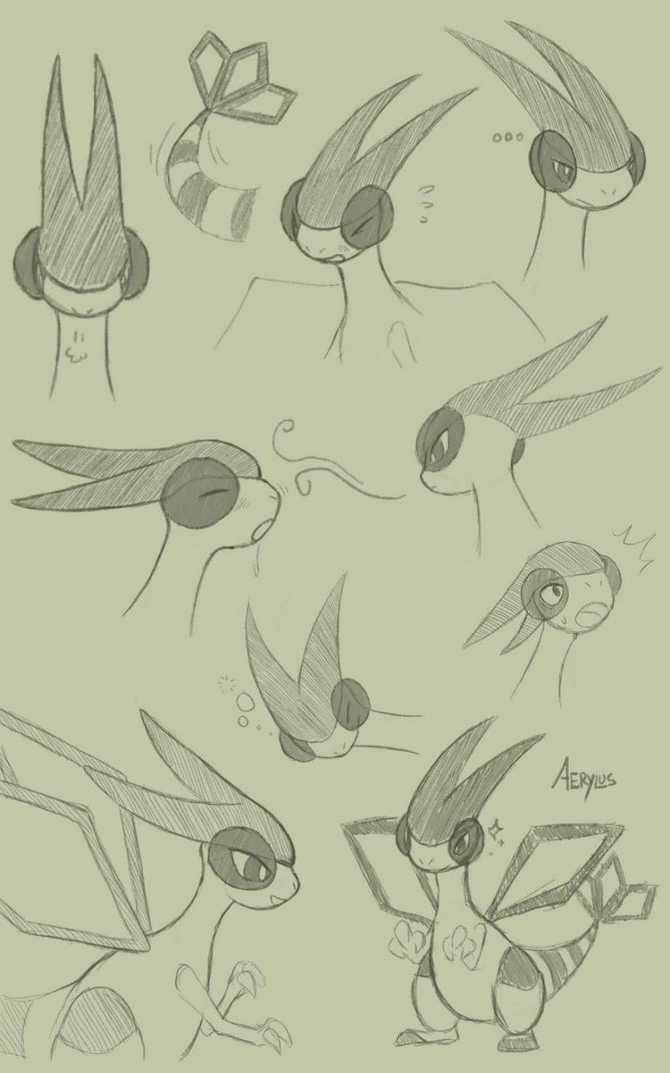 Flygon Sketch Dump