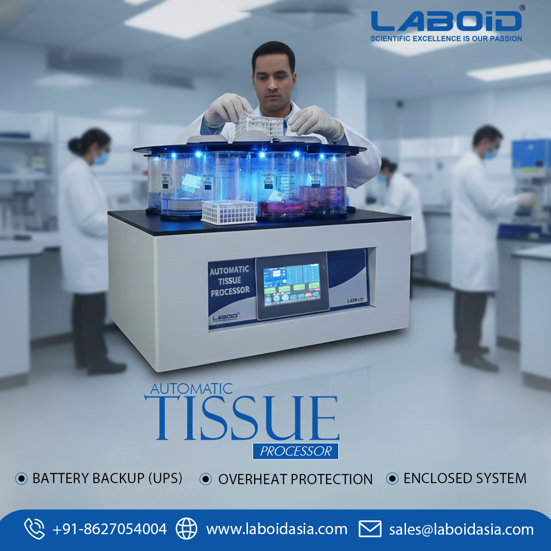 laboidIntl's tweet image. 🔬Boost your lab’s efficiency with 𝐋𝐀𝐁𝐎𝐈𝐃’𝐬 𝐀𝐮𝐭𝐨𝐦𝐚𝐭𝐢𝐜 𝐓𝐢𝐬𝐬𝐮𝐞 𝐏𝐫𝐨𝐜𝐞𝐬𝐬𝐨𝐫! Its battery backup, overheat protection, and enclosed system ensure smooth.💡

📞+91 8627054004
🌐 laboidasia.com

#LabTech #ScienceInnovation #AutomaticTissueProcessor