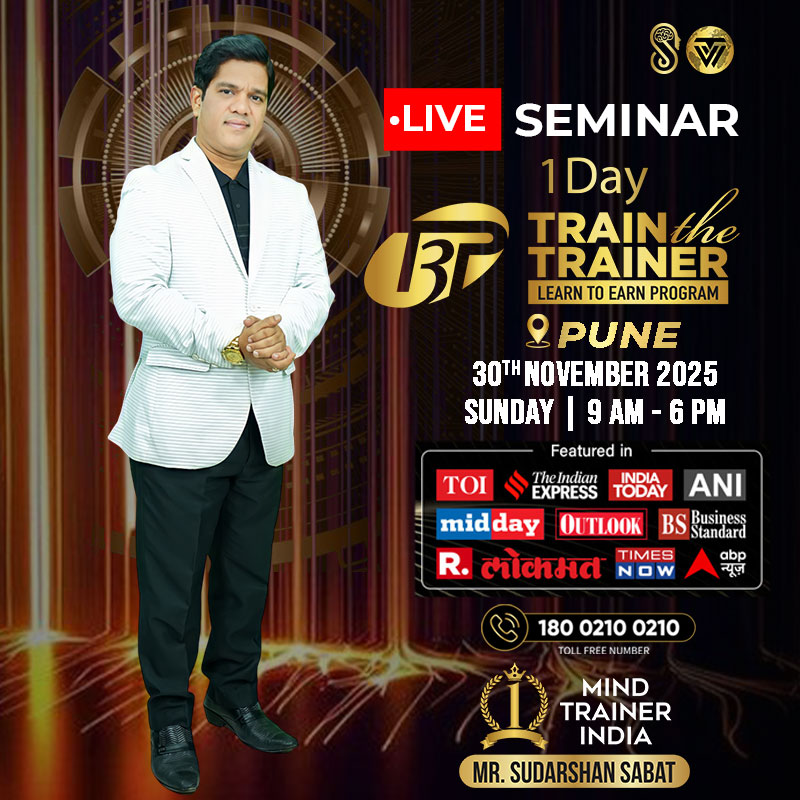 sudarshansabat's tweet image. 🚦 Attention 🚦

Join our Live Workshop on &quot;Train The Trainer&quot; and learn how to become a Trainer or Coach by Shifting Your Thoughts &amp;amp; Upgrading your mind on November 30th 2025 at 9 AM.

#sudarshansabat #mindinstallation #bestmindtrainer #no1mindtrainer #mindpowertrainer