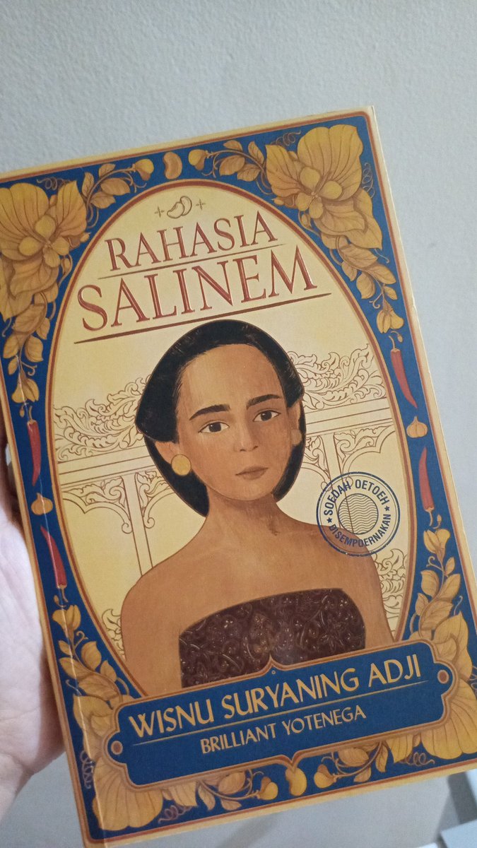 innindita's tweet photo. @cintabukufess Halo Min, aku lagi baca Rahasia Salinem yg versi baru.. Sebelumnya sudah baca yg versi lama di Ipusnas. Mau bandingin keduanya ✨ https://t.co/Py9zF2YJJi