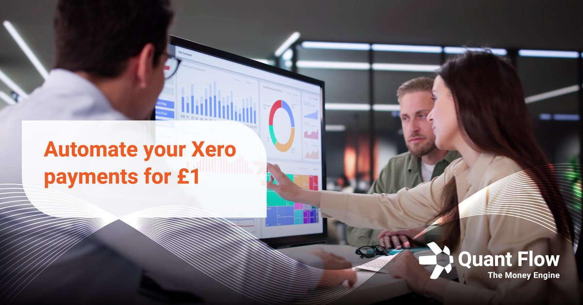 quantnetwork's tweet image. 📣 Attention UK @Xero users! 

This #BlackFriday, we’re giving you a one-day-only offer you won’t want to miss.

Still processing #payments by hand, moving #taxfunds manually, or juggling multiple bank accounts? There’s a smarter way.

Quant Flow connects directly with #Xero to…