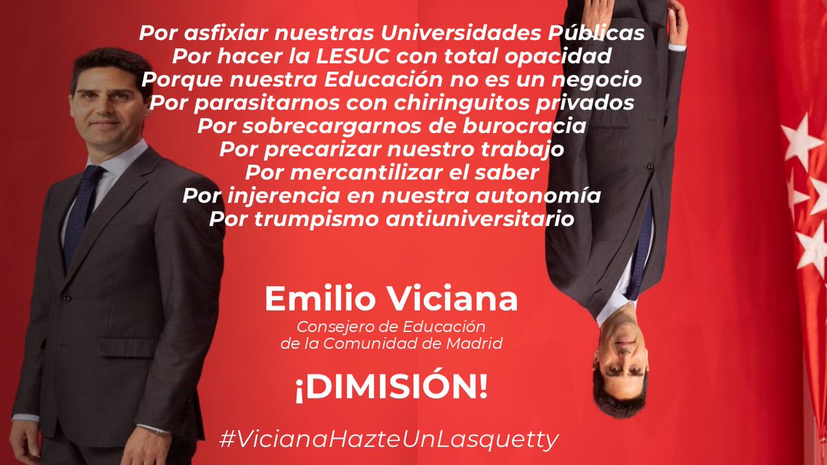 <a href="/EVicianaDuro/">Emilio Viciana</a> <a href="/unicomplutense/">Complutense</a> Muy nervioso por el fuego que has generado...