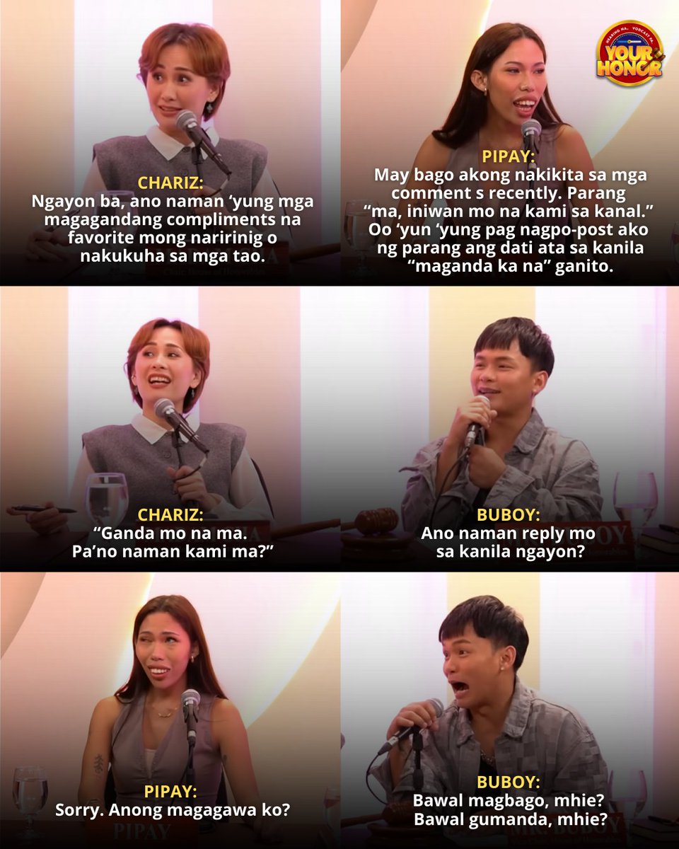 gmanetwork's tweet image. Ma, bat mo naman sila iniwan sa kanal! 😭🤣

#YouLOLYourHonor | Saturdays, after &apos;Pepito Manaloto&apos;
Watch full #YourHonor episode here: bit.ly/4plneAl
#Pipay #CharizSolomon #BuboyVillary