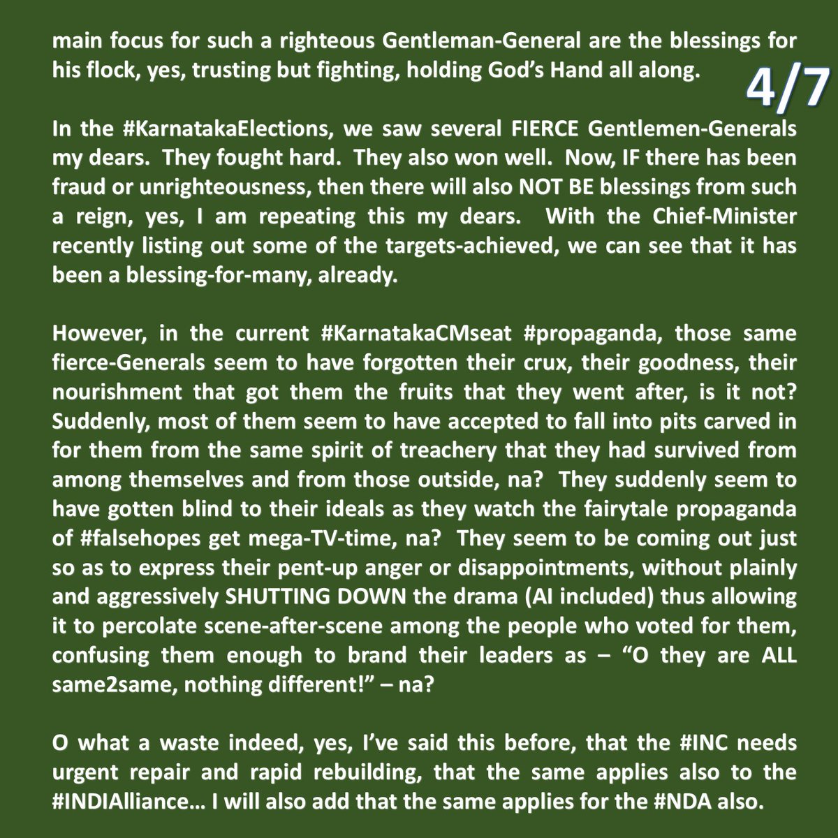 PariWriting's tweet image. From my #facebook #page.. some #screenshots on the #GentlemenGenerals.. Everything begins with a thorough n #correct #reconciliation.. n yes #repair n #rebuilding is #possible once we #work on it holding God&apos;s #Hand.. We have #GentlemenGenerals all over our #world, ALL #blessings
