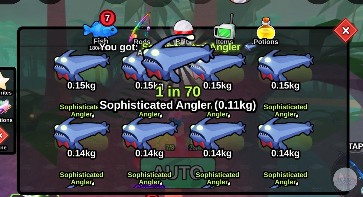 FISH IT FESS ‼️ WTT CANTUMIN UNAME tweet media