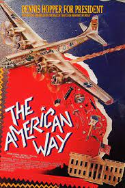 jfkenney's tweet image. Obscure YT of the day: Dennis Hopper &amp;amp; Michael J Pollard are Vietnam Vets flying around the country in a B-29 who jam right-wing broadcasts &amp;amp; try to sabotage a female presidential candidate in 1986&apos;s RIDERS OF THE STORM (aka THE AMERICAN WAY outside the U.S.). 

Link in reply: