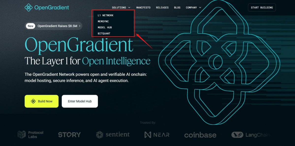 mercuweb3's tweet image. I have been researching @OpenGradient lately, and what makes me interested is how it’s trying to make AI both open and verifiable directly on-chain. 

This is not another AI + crypto idea but they are actually building the base layer for model hosting, secure inference, and agent…