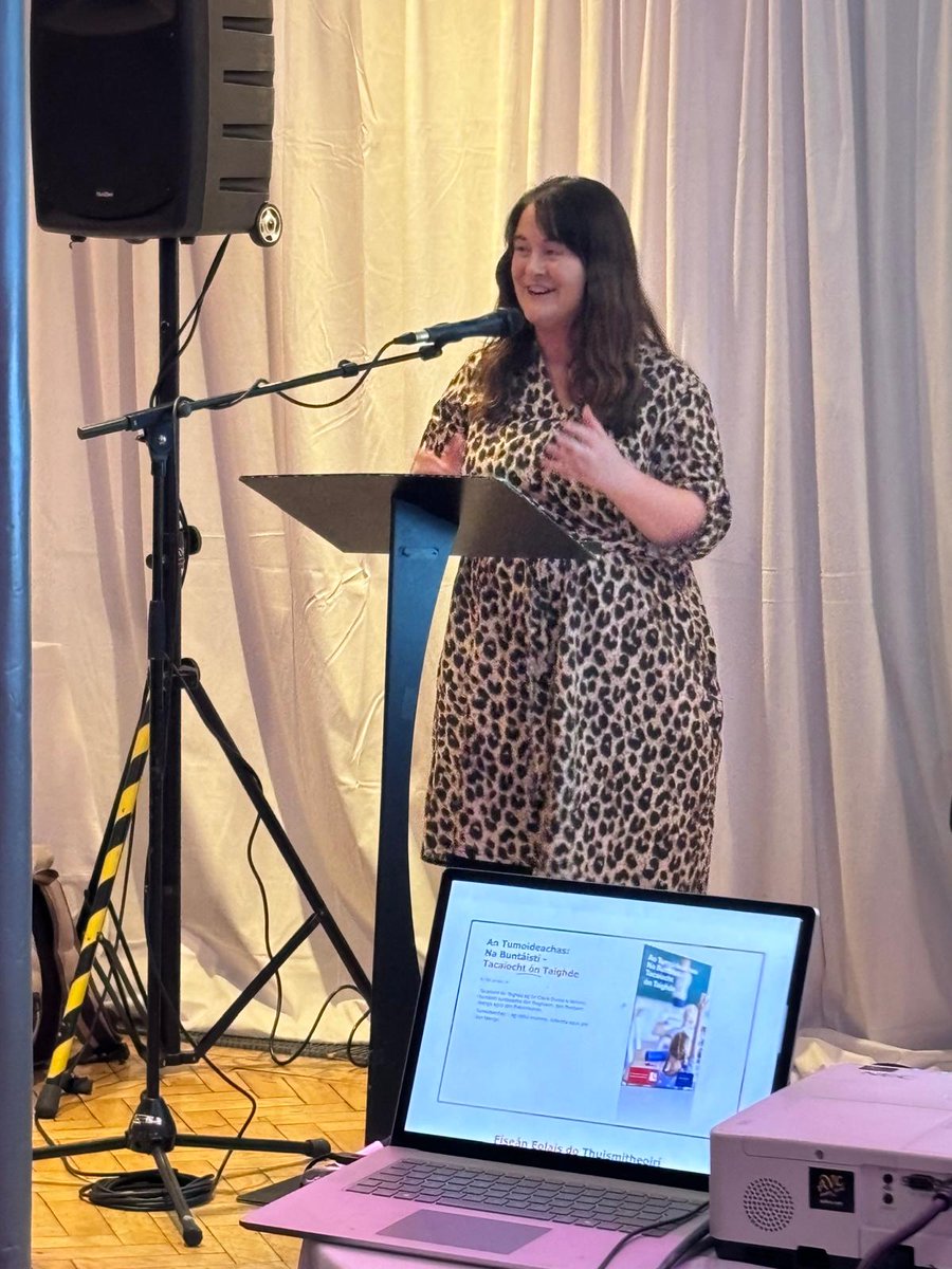 Seoladh 'An Tumoideachas ag an mBunleibhéal in Éirinn: Léargais ón Taighde Náisiúnta' leis an Dr Claire Dunne, á sheoladh ag an Ollamh Emeritus Áine Hyland.

Nasc anseo chuig mír ar RTÉ :

facebook.pulse.ly/29pfhx4pvd