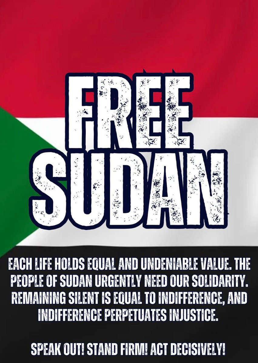 Wankamau's tweet photo. What happens in #Sudan matters to all of us. #Justice asks us to pay attention,to speak and to care. May we keep choosing #humanity

#Freesudan 

@C_NyaKundiH @Sudan_tweet 
@EU_Commission @Sudan_tweet @IGADsecretariat https://t.co/GdJxRQz1rh