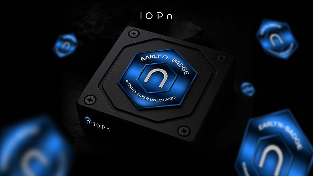 Good noon CT! TGIF 🎉

Most chains move transactions. IOPn moves identity, reputation &amp; smart wallets across chains. no KYC, no central authority.

Dev tools are ready. Users own their digital footprint.
This is the missing layer for Web3.

gIOPn | Accelerate ⋂