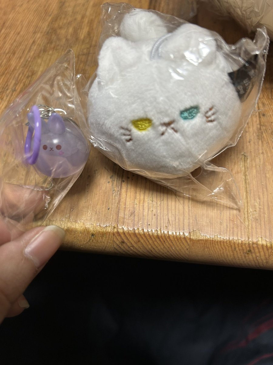 izayoirena0426's tweet image. nakkuro usagiさん(@makkuro_usagi_h )のマスコットとめじるしチャーム回せた〜✨️
マスコットはシークレットだったし、めじるしチャームは夜桜カラー！どっちも嬉しい〜︎💕︎